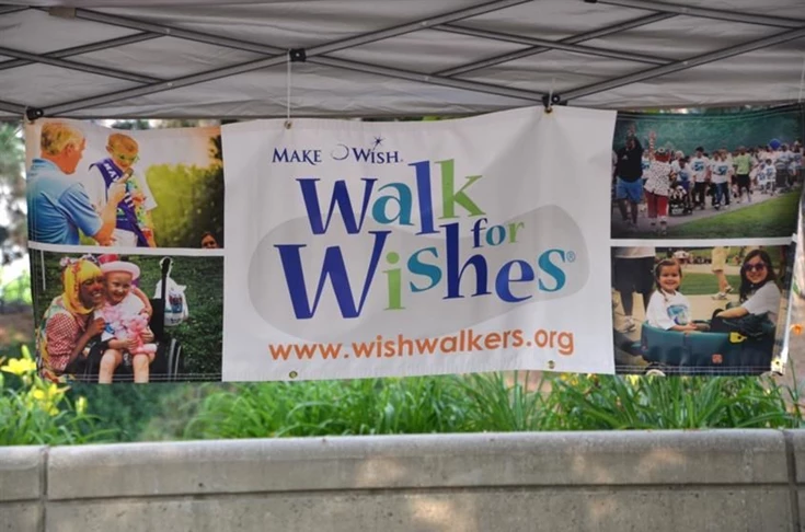 Signs Now Cincinnati gladly sponsored this years Walk for Wishes event held by Make-A-Wish Ohio, Kentucky & Indiana. (Cincinnati, OH)