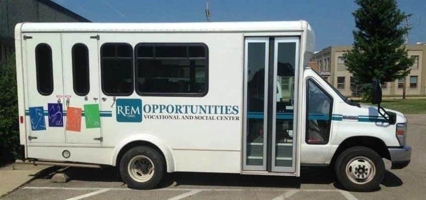 Upgrade the look of your fleet vehicles with digitally printed graphics!  (Digitally printed partial wraps by Signs Now Cincinnati for REM Ohio)