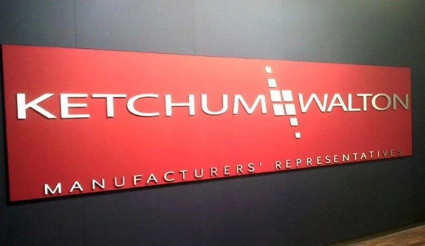 Dimensional Letters for Ketchum and Walton in Cincinnati