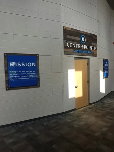 Mission & Vision signs