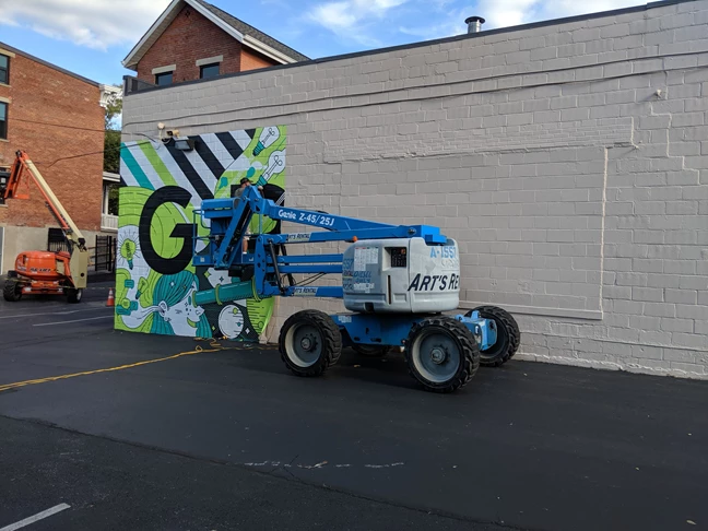 Building Wrap - Full Wall for Gravity Design in Cincinnati